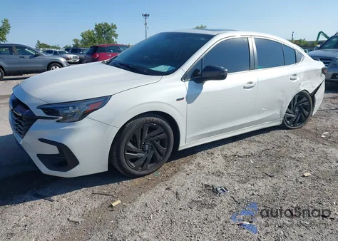 2024 Subaru Legacy Sport из США, поврежденный, VIN 4S3BWGG60R3018388